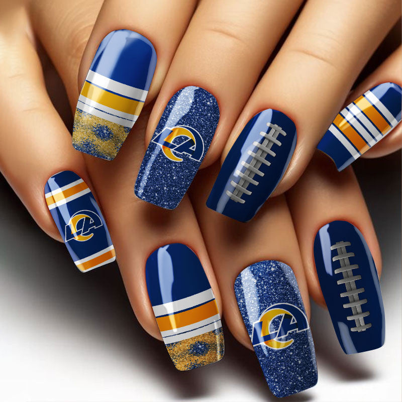 NFL All Team Nail Box Full Set Gift For Fan 20