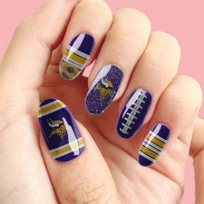 NFL All Team Nail Box Full Set Gift For Fan 07