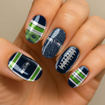 NFL All Team Nail Box Full Set Gift For Fan 29