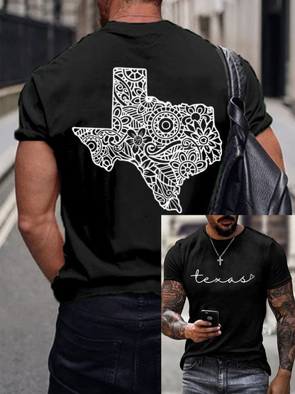 🙏💔Join us in praying for Texas.🙏Men'S Texas Home State printed T-Shirt
