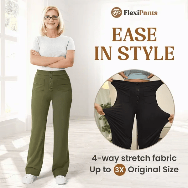 👍Mother's Day Promotion 70% OFF –2025 🌹 Women's Casual High Waist Stretch Pants