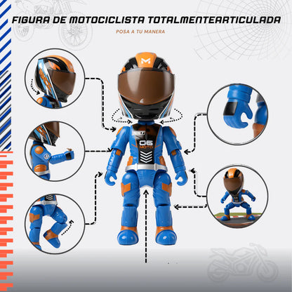 🏍️ MotoMorph™ Transforming Motorcycle Helmet to Action Figure