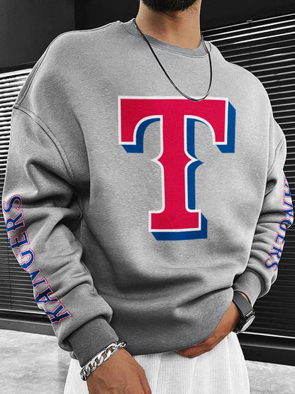 Texas Rangers MLB Men's Crewneck Sweatshirt