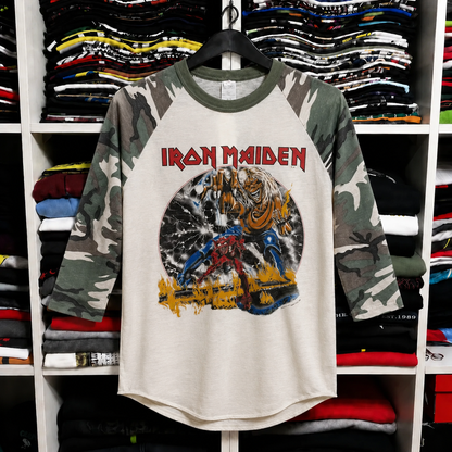 Vintage Iron Maiden Raglan T-Shirt