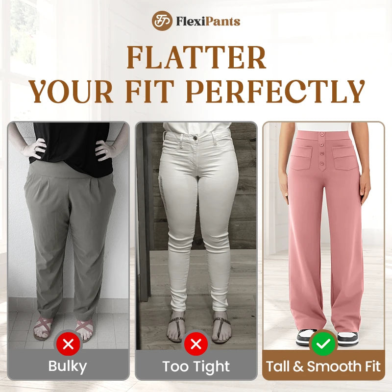 👍Mother's Day Promotion 70% OFF –2025 🌹 Women's Casual High Waist Stretch Pants