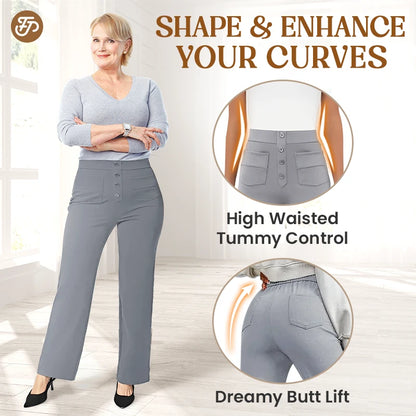 👍Mother's Day Promotion 70% OFF –2025 🌹 Women's Casual High Waist Stretch Pants