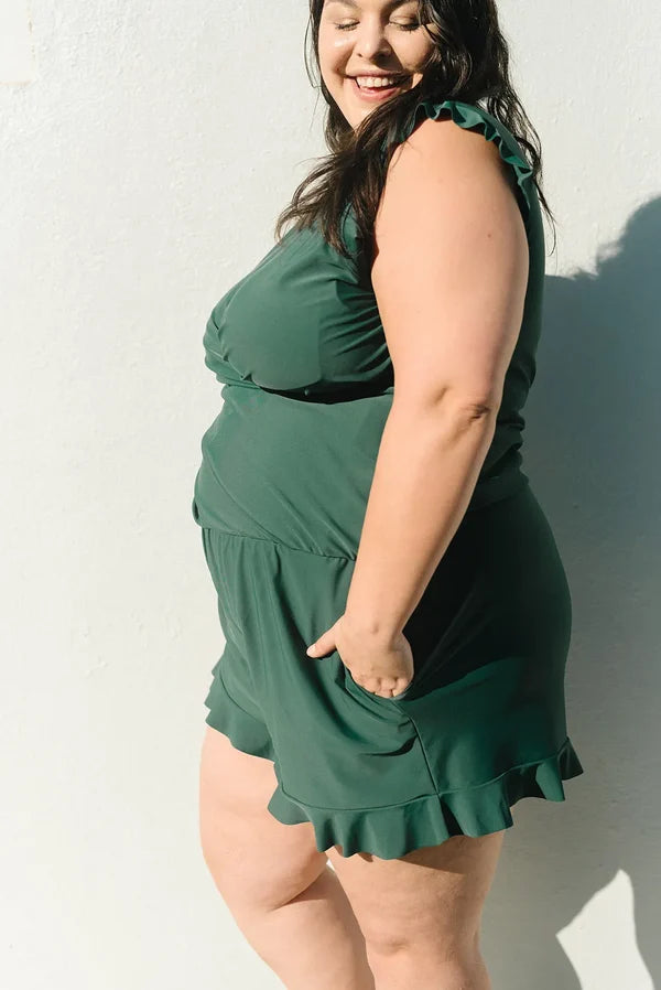 🔥 Last Day Promotion 50% OFF👗Swim Romper Built-in Bra🔥