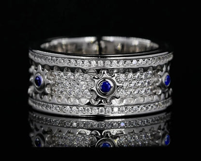 🔥925 Sterling Silver Personalized Stress Reducing Rotatable Gear Ring