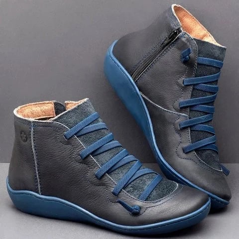 Women's Comfortable leather arch support boots