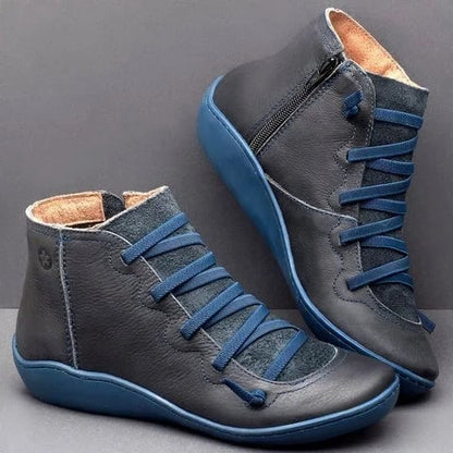 Women's Comfortable leather arch support boots