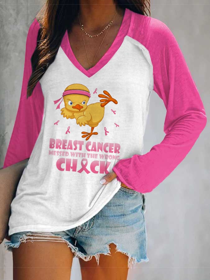 Breast Cancer Messed With The Wrong Classic T-Shirt