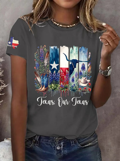 🙏💔Join us in praying for Texas.🙏Retro Texas Strong Texas Our Texas Print T-Shirt