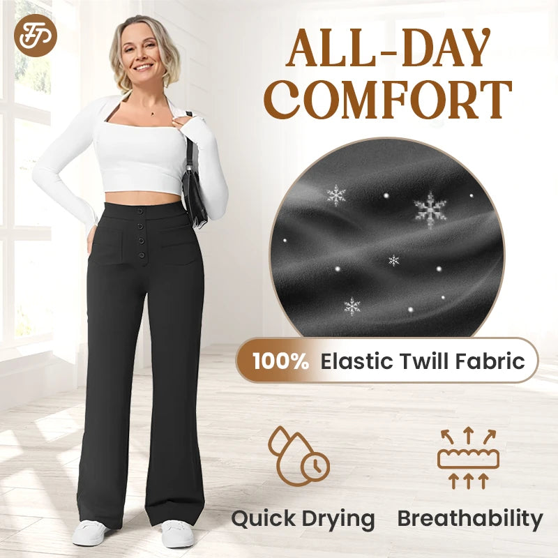 👍Mother's Day Promotion 70% OFF –2025 🌹 Women's Casual High Waist Stretch Pants