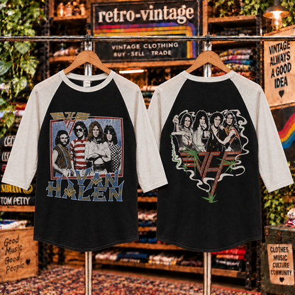 Vintage Van Halen Raglan T-Shirt