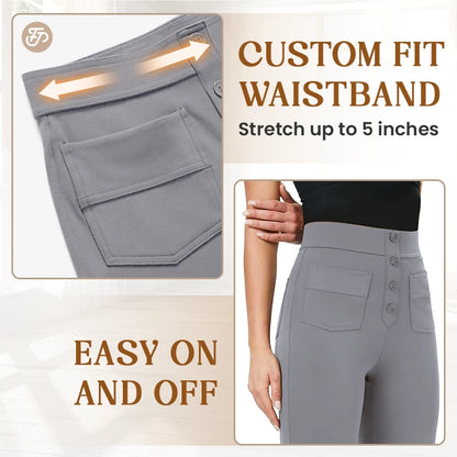 👍Mother's Day Promotion 70% OFF –2025 🌹 Women's Casual High Waist Stretch Pants