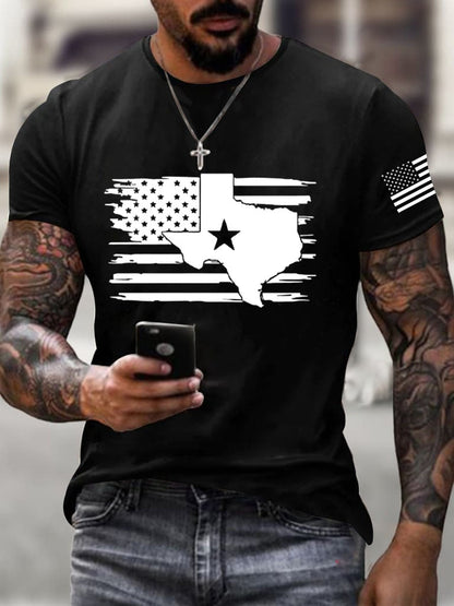 🙏💔Join us in praying for Texas.🙏Men'S Texas Flag printed T-Shirt