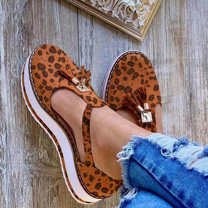 Women's Casual Mary Jane Platform Flat Soft footbed Orthopedic Arch-Support Comfort Shoes