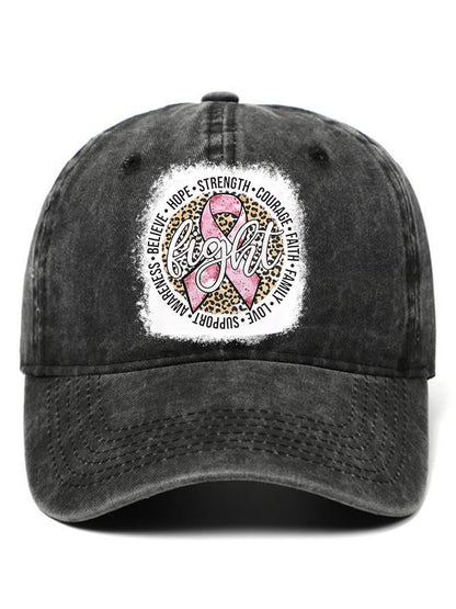 Breast Cancer Awareness Baseball Cap