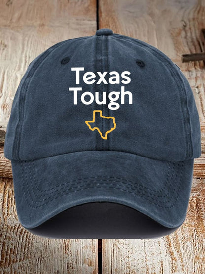 🙏💔Join us in praying for Texas.🙏Retro Texas Tough Print Baseball Cap