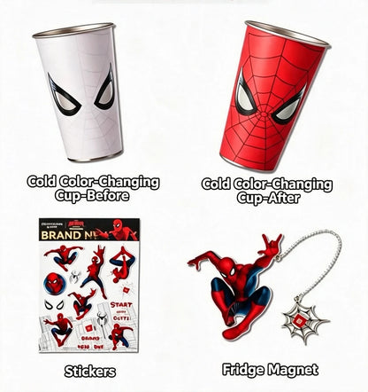 🕷️ 50% OFF – Spidey Color-Changing Tumbler
