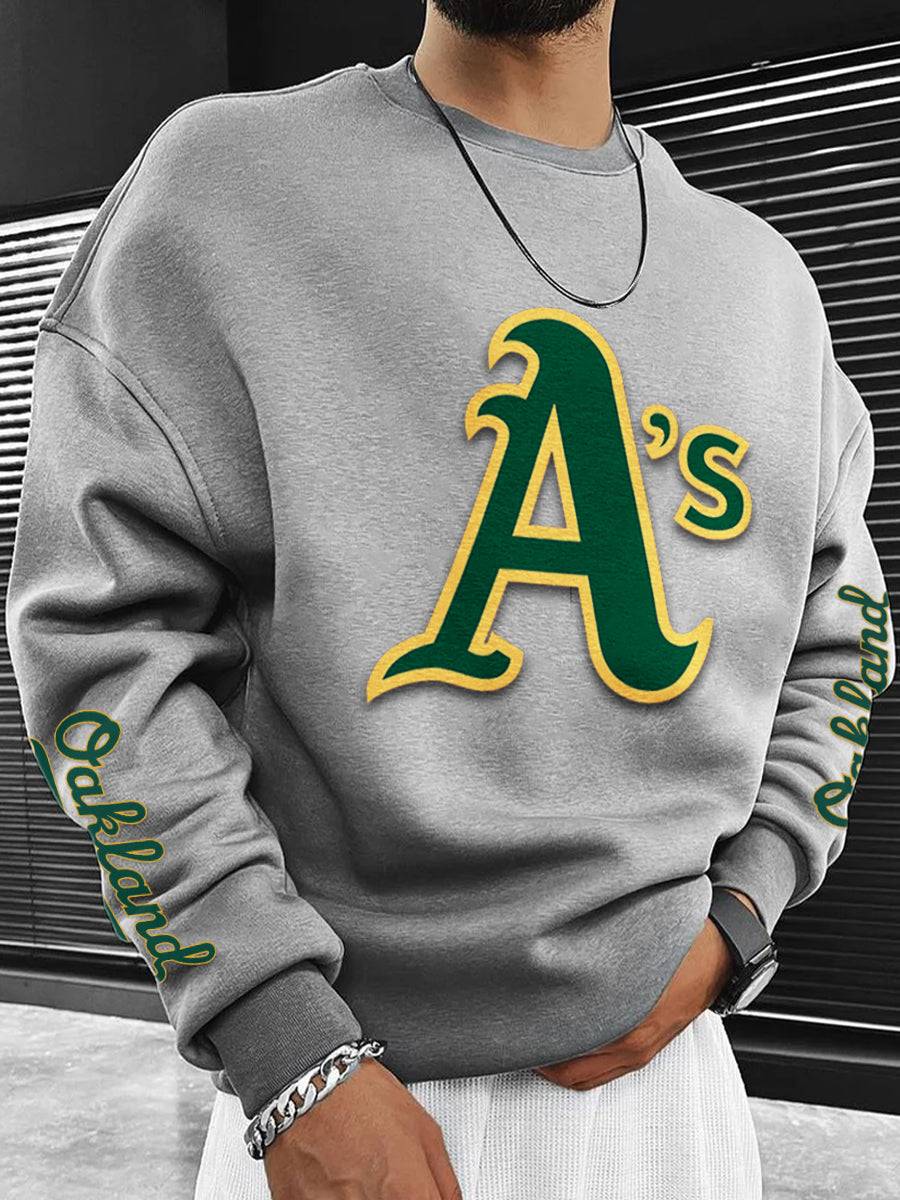 Oakland Athletics MLB Men's Crewneck Sweatshirt