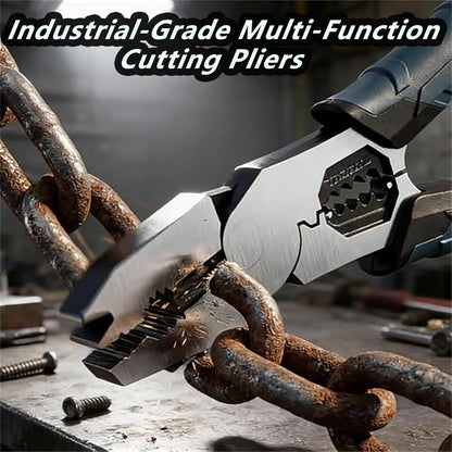 9-in-1 Heavy-Duty Multi-Function Pliers，Hand Tool for DIY & Home Repairs
