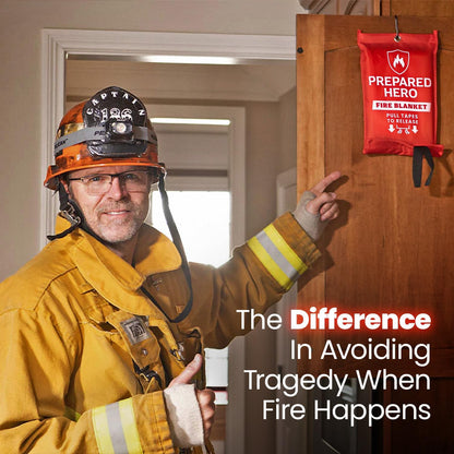 Emergency Fire Blanket with Fiberglass