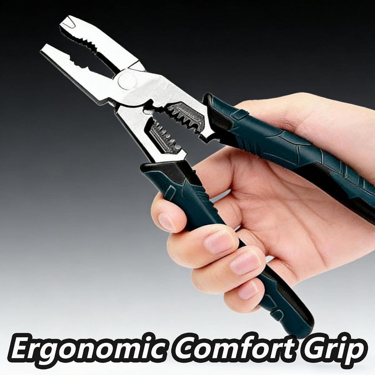 9-in-1 Heavy-Duty Multi-Function Pliers，Hand Tool for DIY & Home Repairs