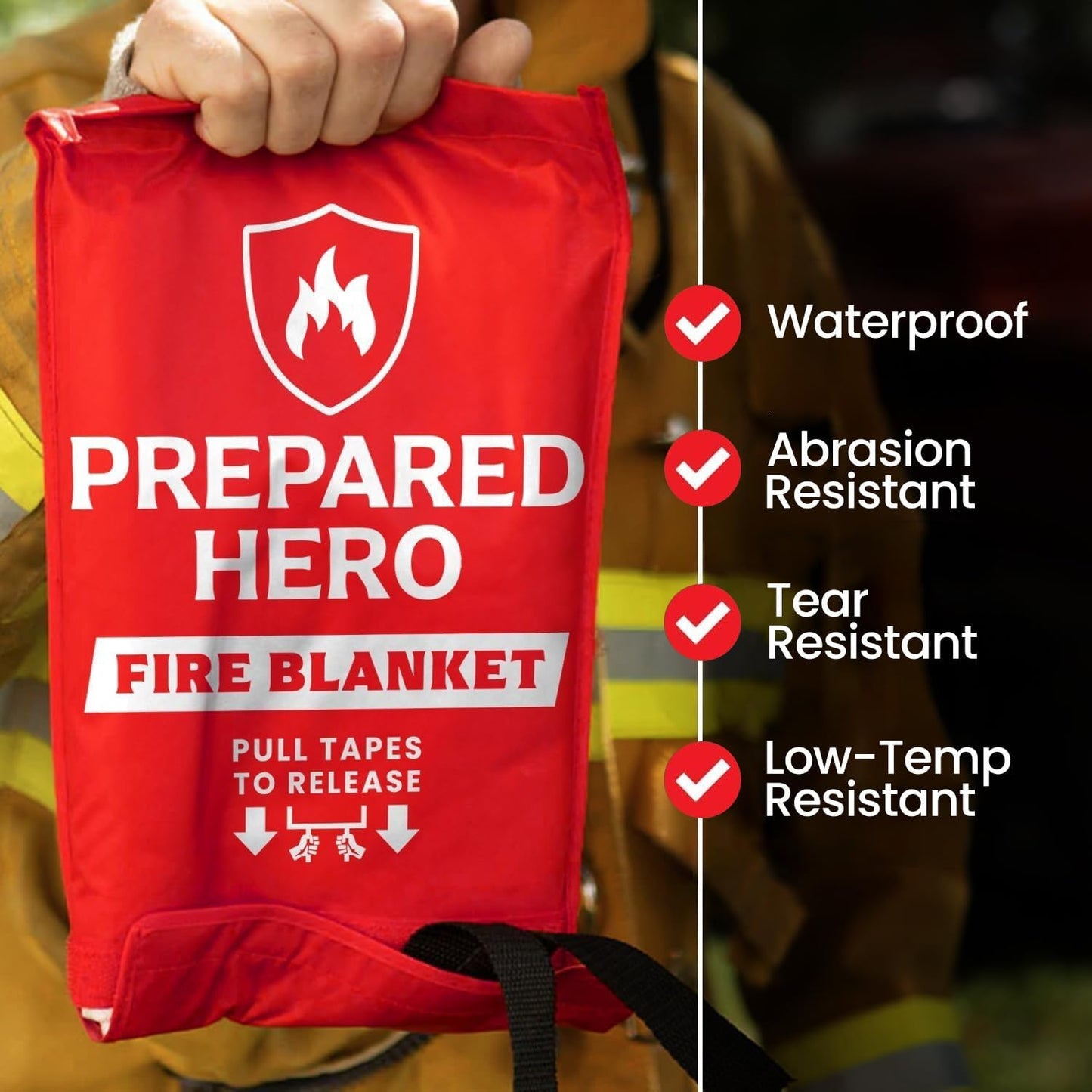 Emergency Fire Blanket with Fiberglass