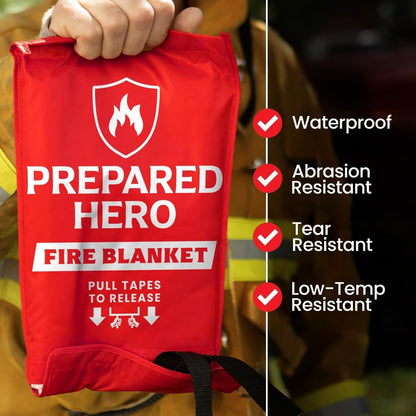 Emergency Fire Blanket with Fiberglass