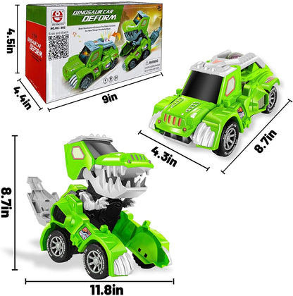 🎁 50% OFF🎁 Transforming Dinosaur LED SUV Car