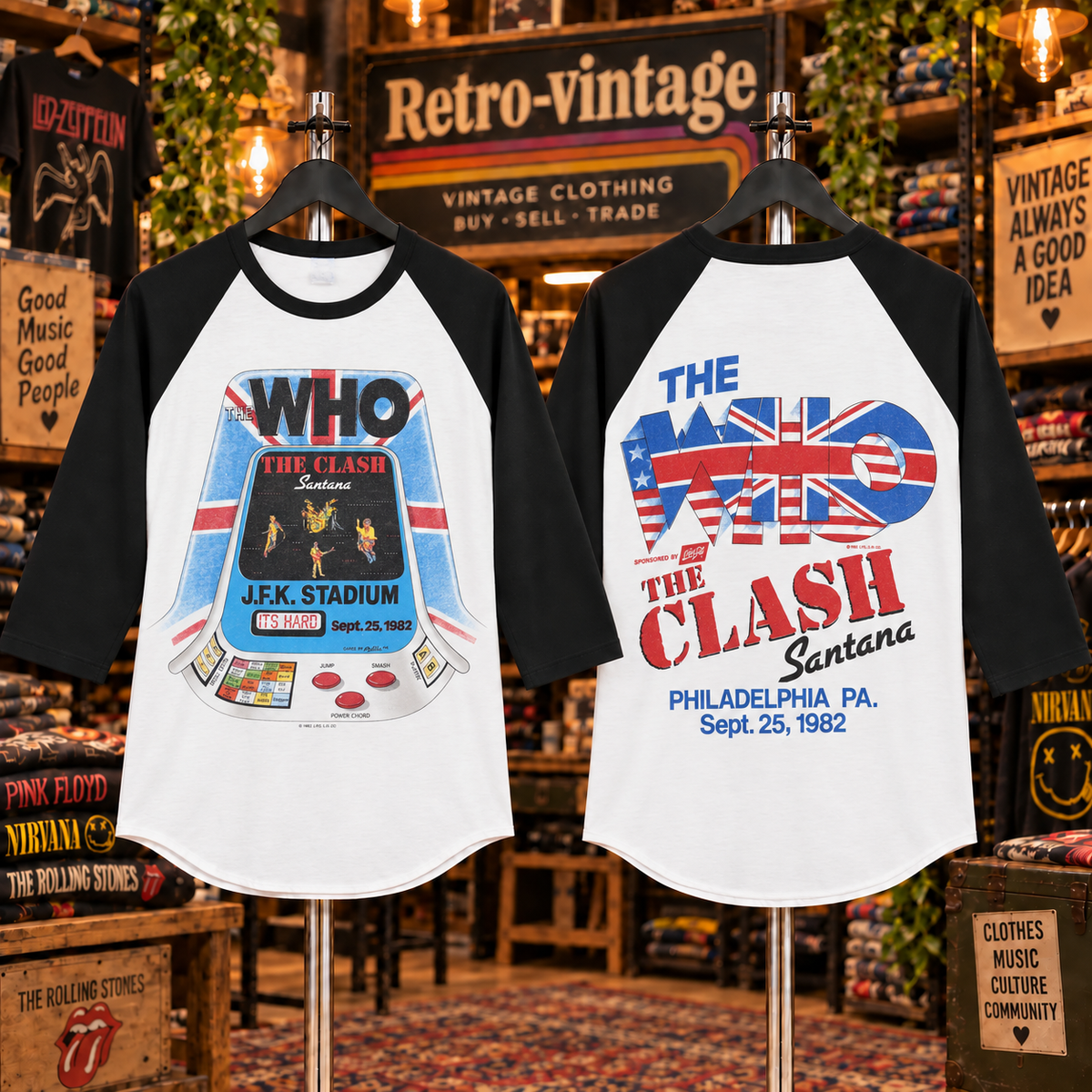 The Who Tour Jersey Shirt