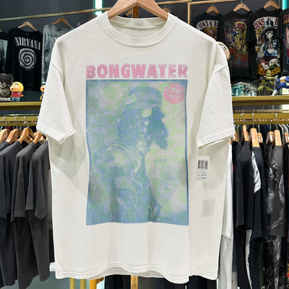 1988 Bongwater Double Bummer (Tannis Root) Grail Washed White T-Shirt