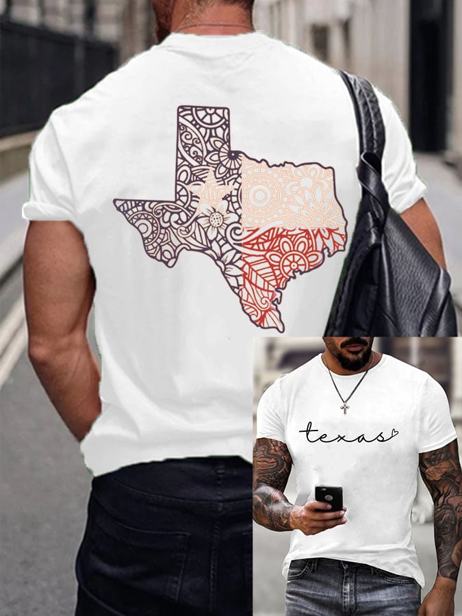 🙏💔Join us in praying for Texas.🙏Men'S Texas Home State printed T-Shirt