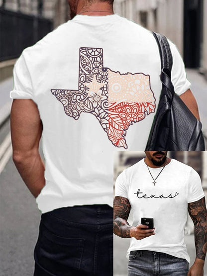 🙏💔Join us in praying for Texas.🙏Men'S Texas Home State printed T-Shirt