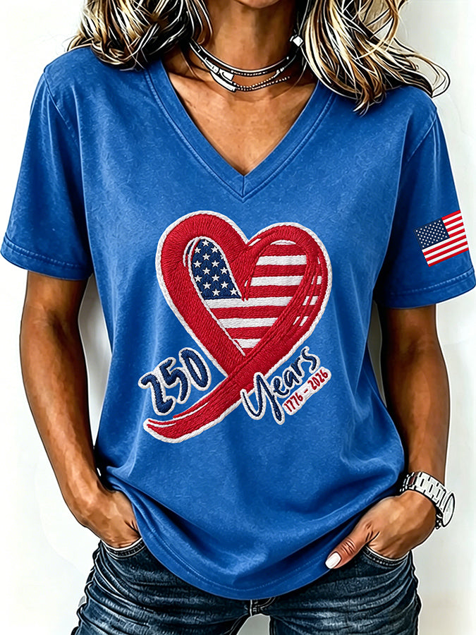 Women's 250th Anniversary Crew Neck T-Shirt