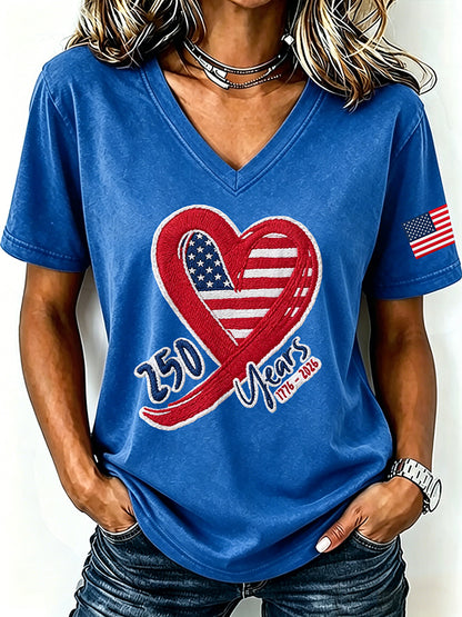 Women's 250th Anniversary Crew Neck T-Shirt