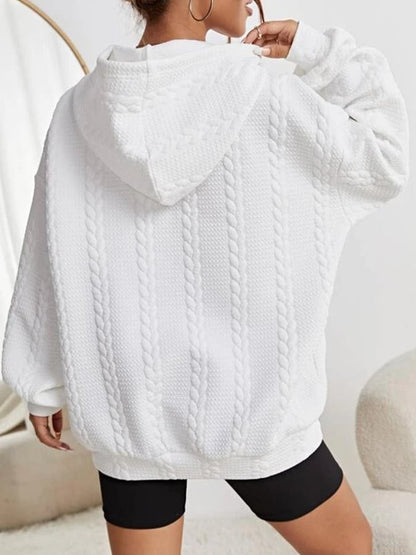 Women's Blessed Casual Cable Hoodie