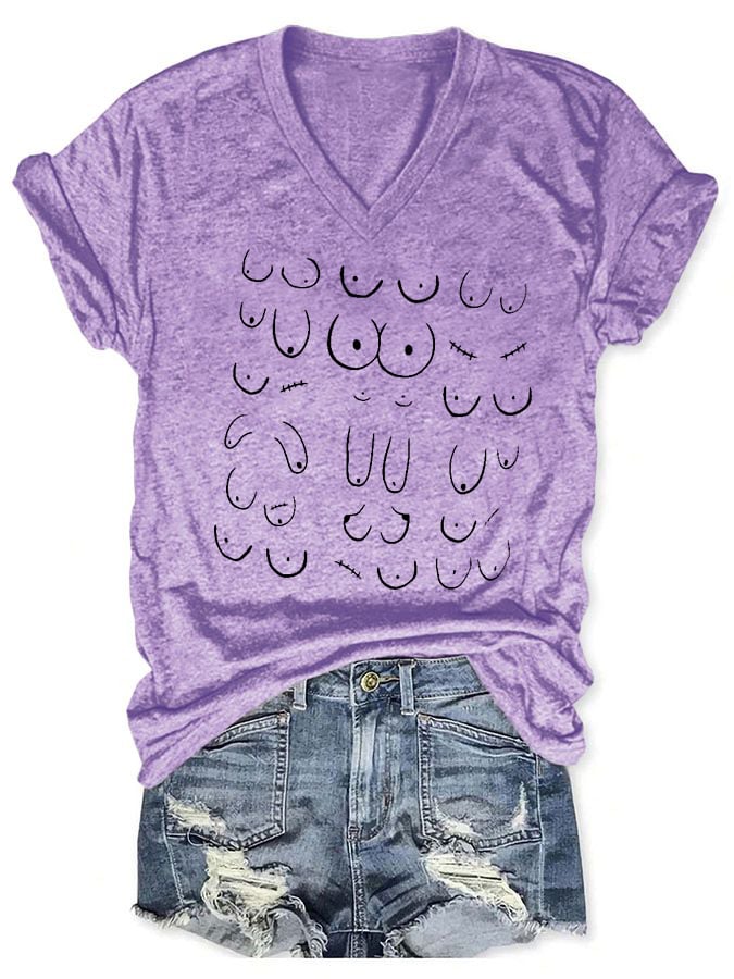 Women's Casual Printed Short Sleeve T-Shirt