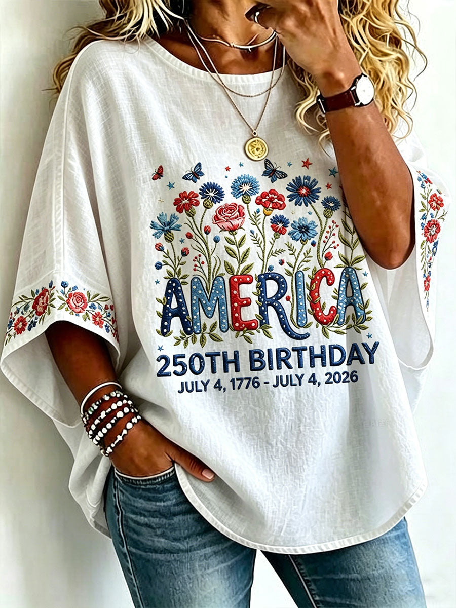 Women's 250th Anniversary Loose Top
