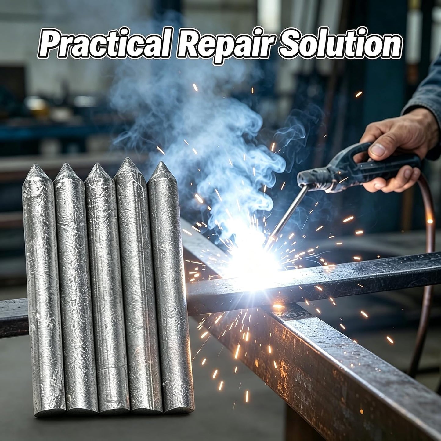 Low Temperature Powder Cored Welding Equipment Aluminum Rods Easy Melt Universal