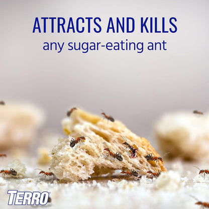 Terro Multi Surface Liquid with Adhesive Strips for Discreet Baiting, Multicolor, t334, Ant Bait