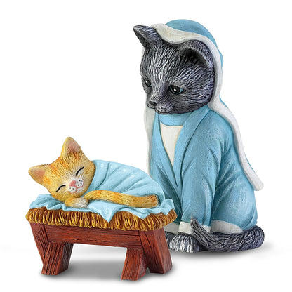🎉The PURR-fect Christmas Pageant🎁 – Nativity Figurine Collection