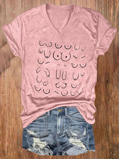 Women's Casual Printed Short Sleeve T-Shirt