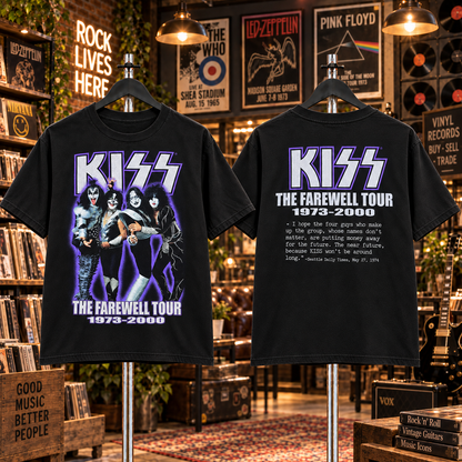 Vintage KISS Band Concert T-Shirt