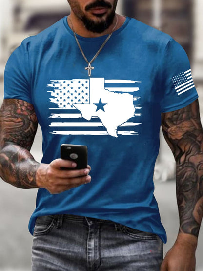 🙏💔Join us in praying for Texas.🙏Men'S Texas Flag printed T-Shirt