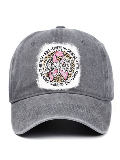 Breast Cancer Awareness Baseball Cap