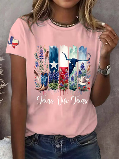 🙏💔Join us in praying for Texas.🙏Retro Texas Strong Texas Our Texas Print T-Shirt