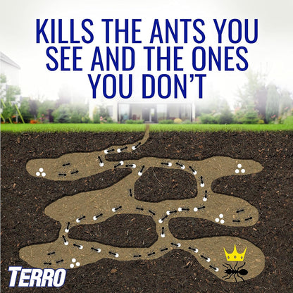 Terro Multi Surface Liquid with Adhesive Strips for Discreet Baiting, Multicolor, t334, Ant Bait