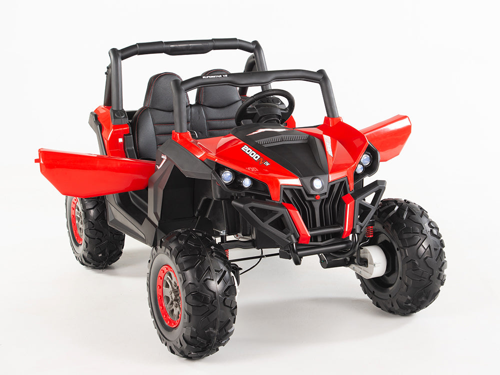 2 Seater ATV Ride On UTV Quad Electric Dune Buggy W/Parental Control